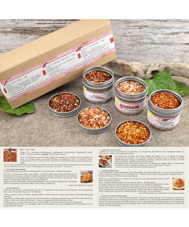 Buy Direct & Friendly Sharp Dreier Bio Gift Set for Men Extra Sharp Chilli Chilli Salt & Spice Mix - Buy Online on GoSupps.com