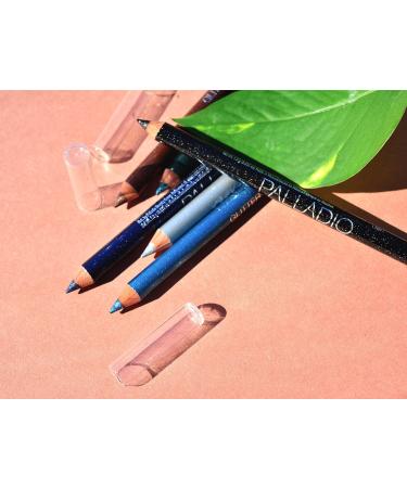 Palladio Glitter Eyeliner Pencil - Longlasting Shimmer Eye Liner in Black Sparkle - Buy Online on GoSupps.com