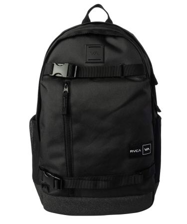 RVCA Men's Skate Backpack, Black, 1SZ One Size Black