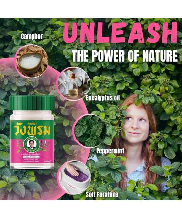 WANG PROM Herbal Balm 50g (Pack of 3) (Pink) - Buy Online on GoSupps.com