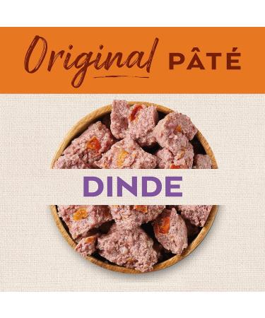 Nature's Variety Original No Grain Turkey Pate for Adult Dogs - Pack of 8 x 300g | Grain-Free Dog Food - Buy Online on GoSupps.com