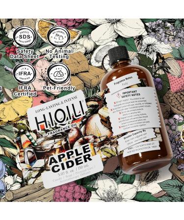 HIQILI 100ML Orange Essential Oil & 150ML Apple Cider Fragrance Oil for DIY Diffuser - Buy Online on GoSupps.com