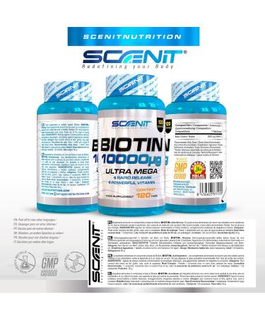 Biotin Hair - Biotin 10000 mcg - Biotin - Vitamin Biotin - Hair Biotin 10000 mcg - Vitamins Hair - Vitamin Hair - Biotin 10000 mcg (120 tablets for 120 days) - Buy Online on GoSupps.com