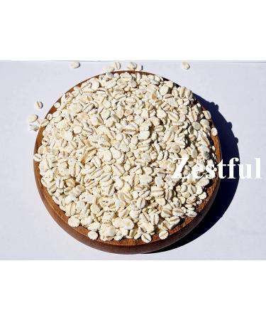 Zestful Foods Whole Grain Rolled Barley | USA Grown | 3 Pounds - Buy Online on GoSupps.com