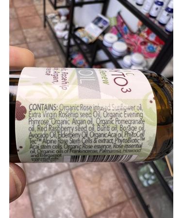 Organic Rose Phyto Facial Oil - Anti-Aging Rosehip & Argan Oil with Frankincense - Perfect for Gua Sha Massage (1oz) | International Shipping - Buy Online on GoSupps.com
