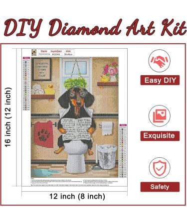 CAEJCCL 5D Diamond Painting Kits Nail Salon Paint by Number Full Round Drill Diamond Art for Adults Decoration and Recreation 16x20 Inches - Buy Online on GoSupps.com