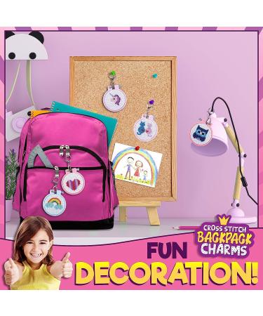 Kids' Cross Stitch Kits: 5 Stamped Designs for Beginners | Needlepoint & Embroidery Kit for Girls - Buy Online on GoSupps.com