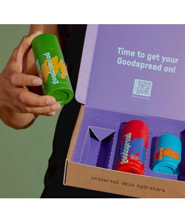 Goodspread Universal Hydrator Set | Fragrance-Free Vegan Moisturizers for Face & Body | Ideal for Sensitive & Dry Skin | Refresh Rejuvenate & Repair - Buy Online on GoSupps.com