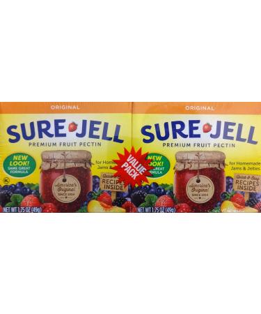 Sure Jell Premium Fruit Pectin, 1.75 Oz, 3-Twin Packs