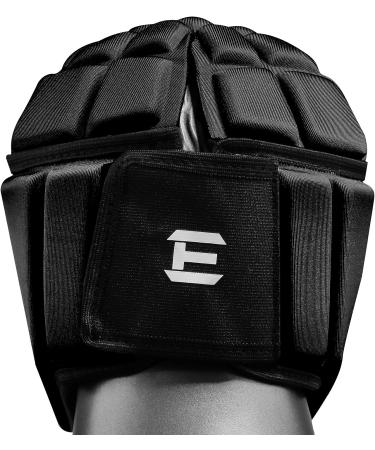 EliteTek Soft Padded Headgear - 7v7 Soft Shell - Rugby - Flag Football Helmet - Soccer Goalie - Youth & Adult Sizing Black Medium - Buy Online on GoSupps.com