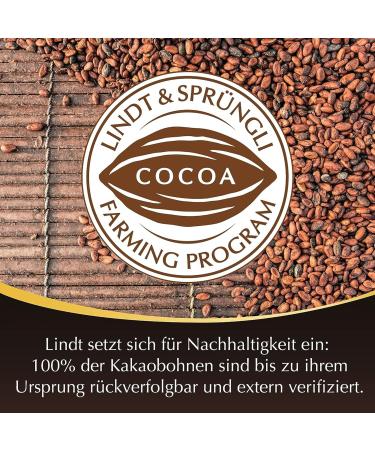 Lindt Lindor Chocolate Hearts - 500g Dark Chocolate Praline Gift | 35 Delicately Melting Treats | Perfect for Any Occasion - Buy Online on GoSupps.com