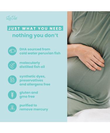 LaVie Prenatal Vitamins with Ginger DHA Folic Acid & Iron - Pregnancy Must Haves for Baby's Brain & Body Development - Non-GMO Gluten-Free Prenatals for Women (1 Month Supply) - Buy Online on GoSupps.com