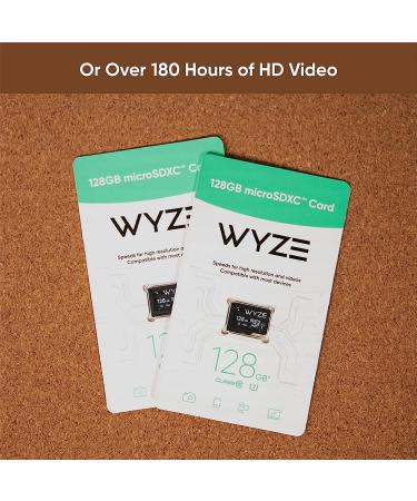 Wyze 128GB MicroSDXC Card Class 10 - Expandable Storage, Black - Buy Online on GoSupps.com