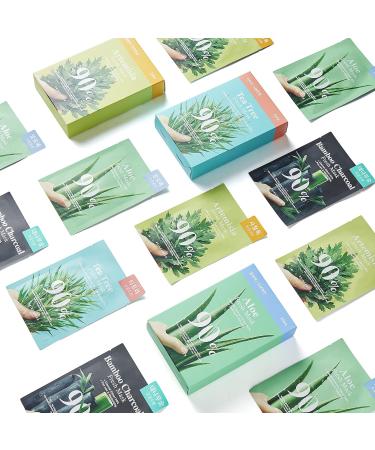BRING GREEN ALOE 90% Fresh Mask (10 Count) - Daily Skincare Facial Mask for Sensitive Skin - Buy Online on GoSupps.com