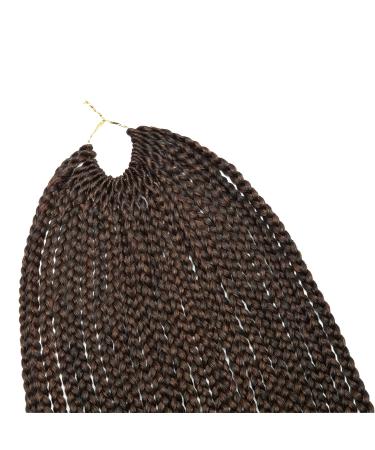 Sego Crochet Braids - Afro Twist Synthetic Hair Extensions (24 Strands) in Natural Black & Light Brown | International Shipping - Buy Online on GoSupps.com