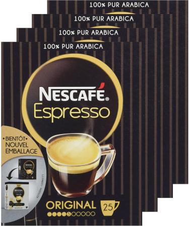 Nescaf Espresso Original 100% Arabica 45 g - Pack of 4 - Buy Online on GoSupps.com