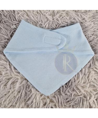 Royal Icon Baby Bandana Bibs - Stylish and Functional Dribble Bibs for Newborns - Set of 12 Blue Bibs 0-6 Months - Buy Online on GoSupps.com