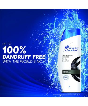 Buy Head & Shoulders Silky Black Shampoo 180ml | Best International Shipping - Smooth Shine & Scalp Care - Buy Online on GoSupps.com