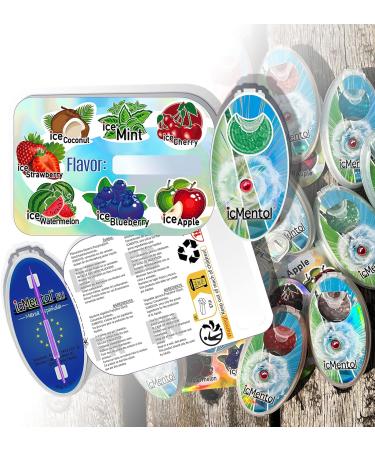 icMentol 100 Capsules - Enhanced Aroma Menthol Balls for DIY | Ice Strawberry Flavor - Buy Online on GoSupps.com