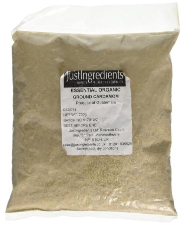 JustIngredients Essentials Organic Cardamom Ground 250 g