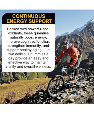 Gommes de Shilajit 3000mg pour hommes et femmes Shilajit Gummies 60 gommes - Buy Online on GoSupps.com