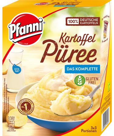Pfanni Mashed Potatoes with Skimmed Milk Complete 3 x 3 portions 3 x 94.5g