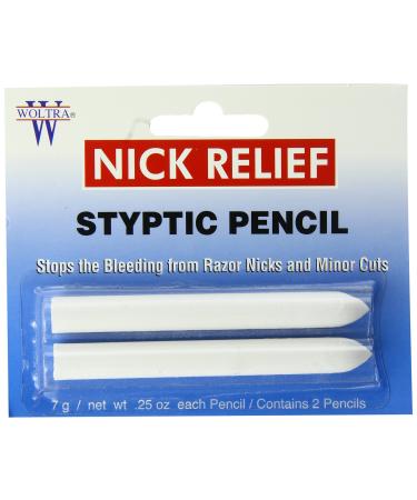 Styptic Pencil Small 0.25-Ounce (Pack of 12)