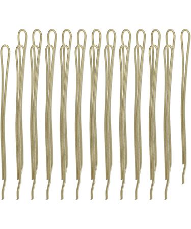 Efalock Professional Marquis Hair Clips - 4 cm Gold - Pack of 2 (24 Pieces Total) - International Shipping - Buy Online on GoSupps.com