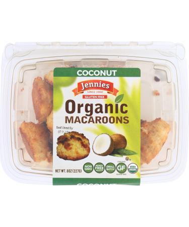 Jennies Macaroon Coconut Organic, 8 oz