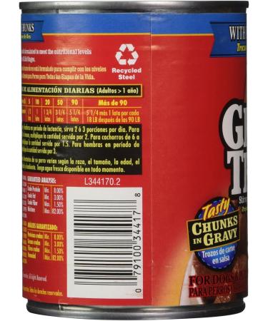 Gravy Train Canned Dog Food Beef - Buy Online on GoSupps.com