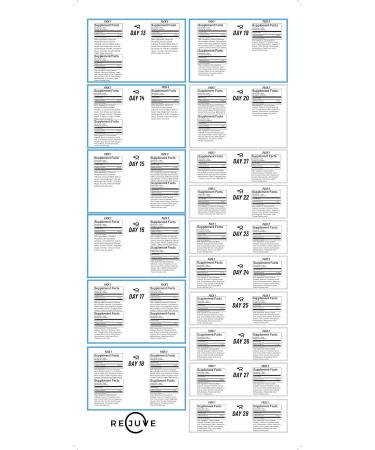 28-Day Customized Coffee Detox Supplement Plan - Quit Caffeine without Withdrawal | Wean Off at Right Pace (400mg) - Buy Online on GoSupps.com