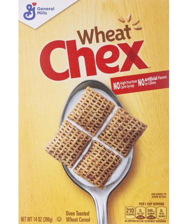 General Mills Cereal, Wheat Chex, 14 Oz 14 Ounce (Pack of 1)