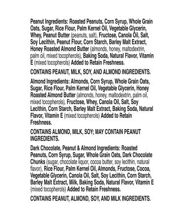 Nature Valley Sweet & Salty Nut Variety Pack - Peanut, Almond & Dark Chocolate Granola Bars (15 ct) - Buy Online on GoSupps.com