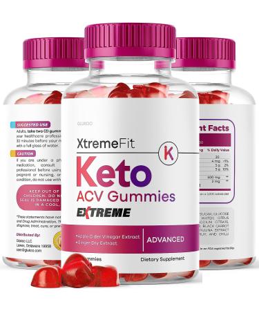 Xtremefit Keto ACV Gummies - Advanced Weight Loss Tank | 30-Day Supply - Buy Online on GoSupps.com