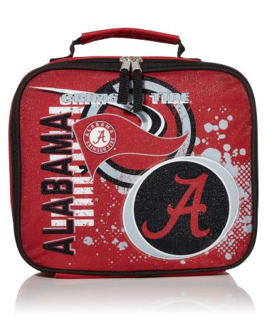 Officially Licensed NCAA "Accelerator" Lunch Kit Bag, Multiple Colors, 10.5" x 8.5" x 4" Alabama Crimson Tide 10.5" x 8.5" x 4" Accelerator
