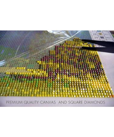 Mosaiko 16x24 inch Extra Large Diamond Painting Kit - 5D Full Drill Square DIY Nature Landscape Series: Green Hills - Crystal Rhinestone Embroidery Cross Stitch Canvas - Buy Online on GoSupps.com