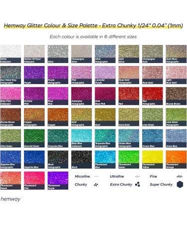 Buy Hemway Eco-Friendly Biodegradable Glitter 100g | Vegan Rose Gold Holographic for Face Body Hair & Nails Safe for Festivals | International Shipping - Buy Online on GoSupps.com