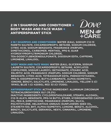 Dove Men+Care Clean Comfort+Fresh 3pc Personal Care Regimen for Men - Buy Online on GoSupps.com