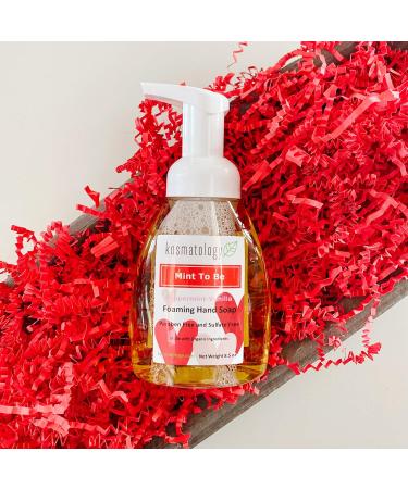kosmatology Mint To Be Valentine s Foaming Hand Soap | Limited Edition Peppermint Vanilla | Organic Plant-Based Vegan & Cruelty-Free Hand Wash | Gentle & Non-Toxic 8.5 oz - Buy Online on GoSupps.com