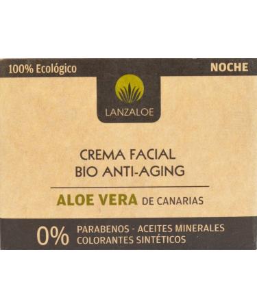 Lanzaloe Bio-anti Ageing Aloe Vera Face Cream (Night) 50 ml - Buy Online on GoSupps.com