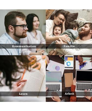 Vecien Blue Light Filter Glasses - Anti UV400 Computer & Gaming Glasses for Men & Women - Reflective Black/Brown Tortoise Style - Buy Online on GoSupps.com