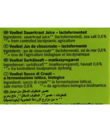 Voelkel Jus de Choucroute 500 ml - Lot de 4 - Buy Online on GoSupps.com