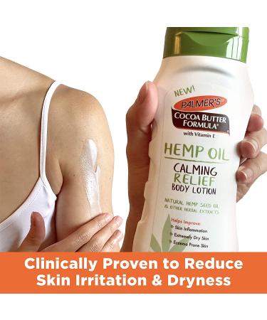 Palmer's Cocoa Butter Formula Hemp Oil Body Lotion - Calming Relief, 8 Oz - Buy Online on GoSupps.com