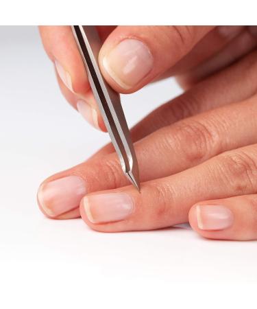 REMOS 2-in-1 Stainless Steel Combination Tweezers - 9.5 cm for Splinters & Hair - Red | International Shipping Available - Buy Online on GoSupps.com