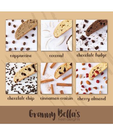 Granny Bellas Artisan Biscotti Food Gift Baskets 24 Gourmet Italian Cookies Prime Gifting for Fathers Day Birthday Valentines Get Well Sympathy Kosher Cookie Gifts for Men Women Families 24 Count (Pack of 1) - Buy Online on GoSupps.com