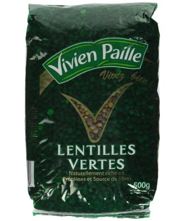 Dry Green Lentils from France 17.6oz - Buy Online on GoSupps.com