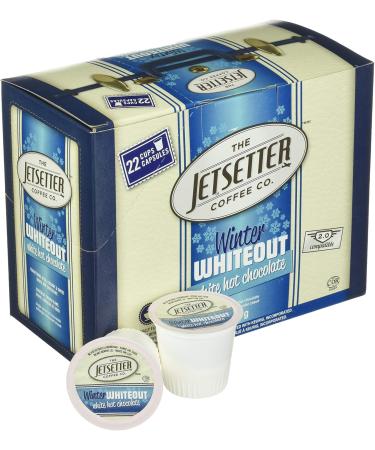 Jetsetter Coffee Company Jetsetter Winter Whiteout White Hot Chocolate 22/Box 22 Count - Buy Online on GoSupps.com