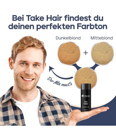 Take Hair I Scatter Hair for Men - Rain and Wind Resistant - 7g - Loose Hair for Thickening Hair - Hair Powder for Hair Loss and Bleaching - Black - Buy Online on GoSupps.com