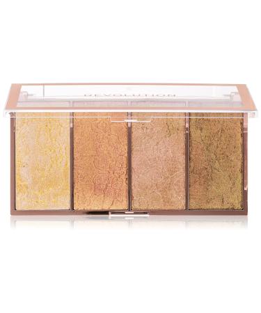 Makeup Revolution  Highlighter Palette  Face Highlighter  Vintage Lace  20g
