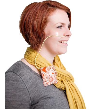 Tubie Pockets Set of 3 - Reusable Feeding Tube Securement Holder in Teal Coral Blue Theme for Infants, Children, Teens, and Adults - Buy Online on GoSupps.com